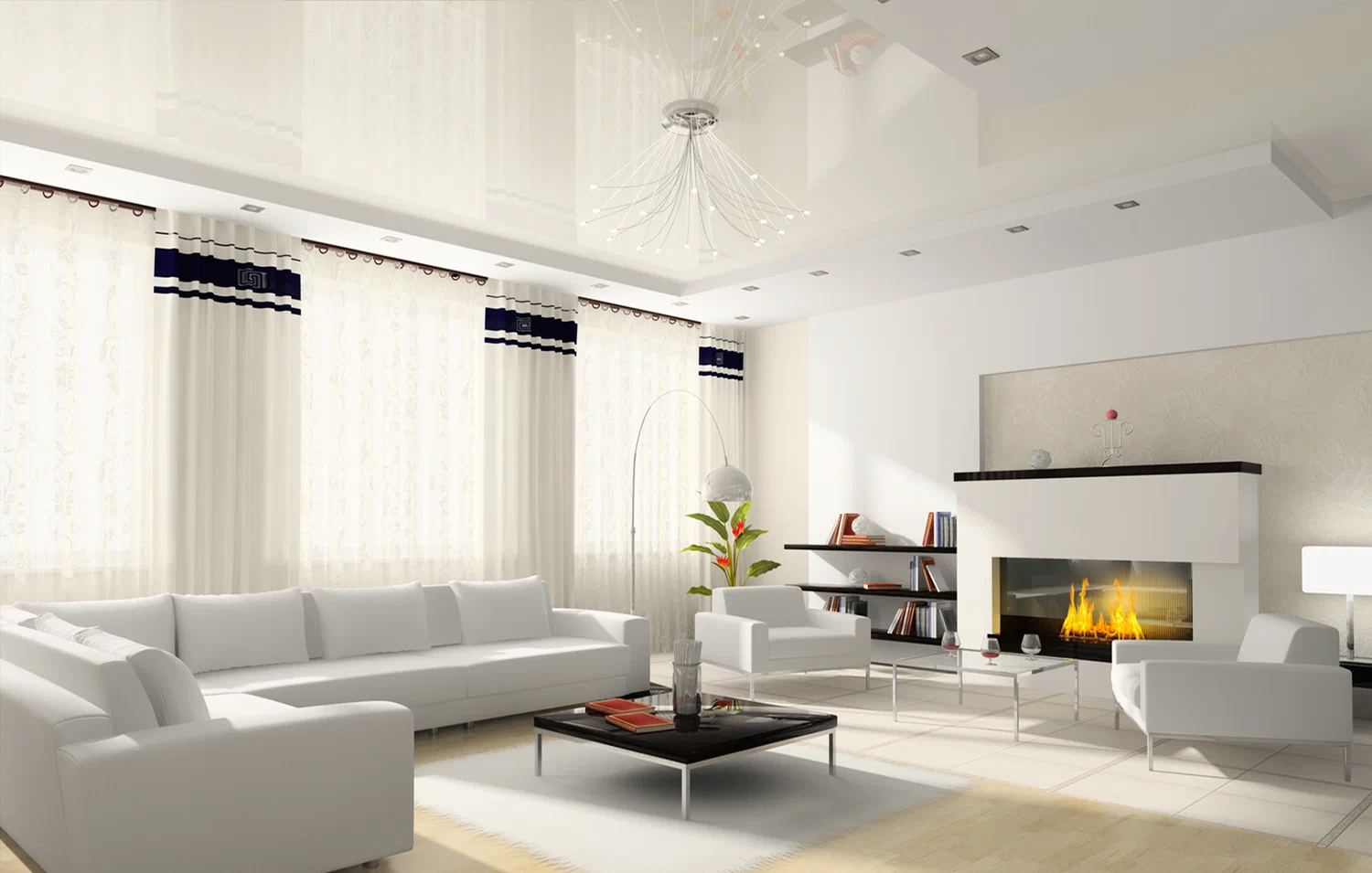 Матовый или глянцевый натяжной потолок: полное сравнение характеристик - 1