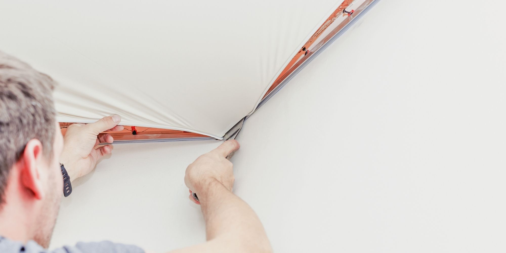 Ремонт натяжного потолка своими руками: основные дефекты и способы их устранения - 5