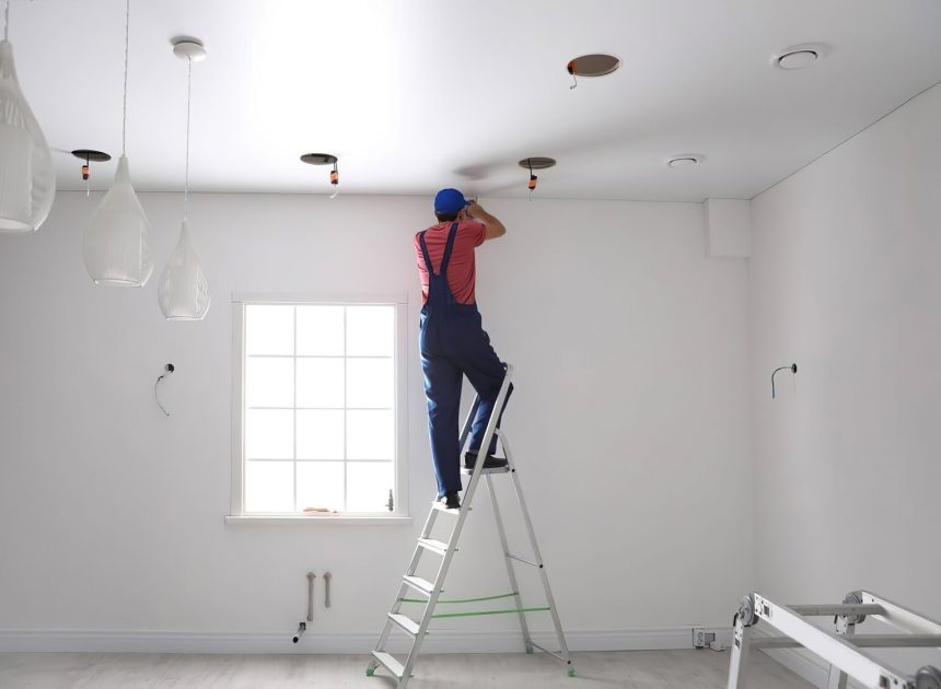 Ремонт натяжного потолка своими руками: основные дефекты и способы их устранения